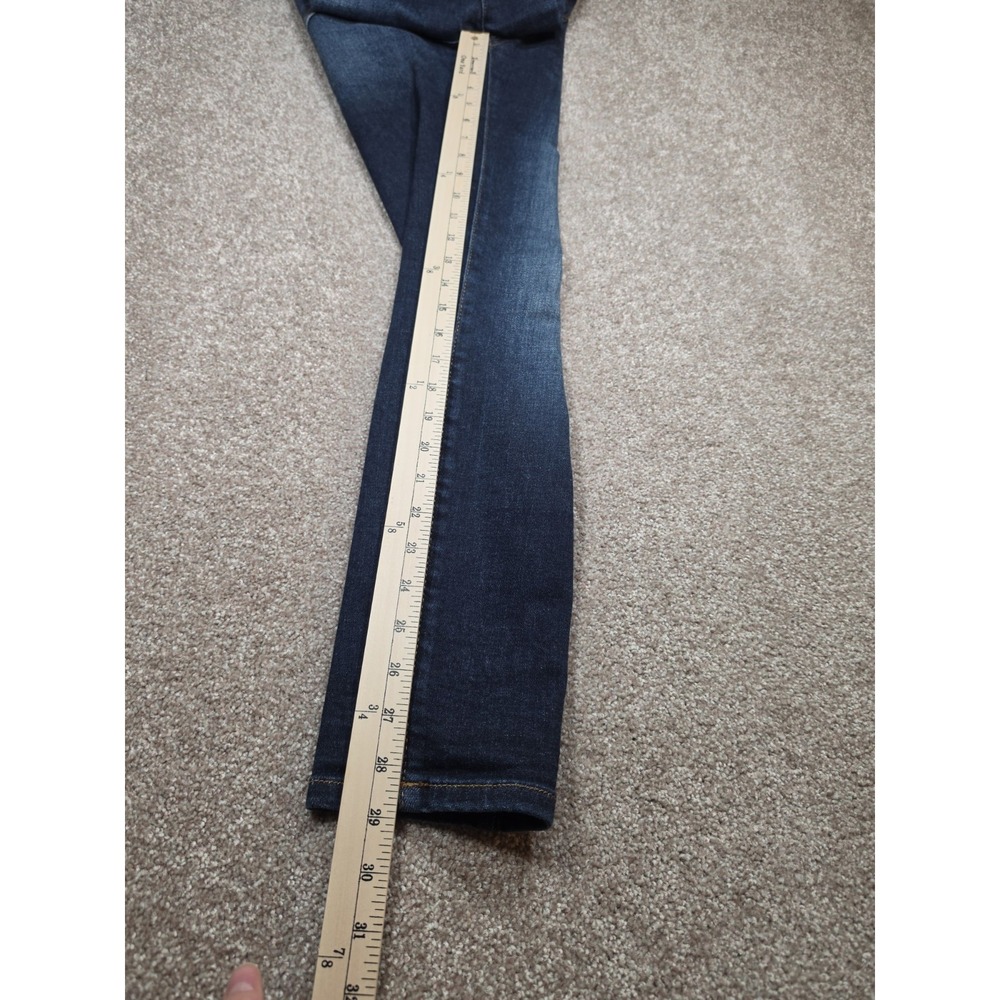 Judy Blue Skinny Fit Jeans Women's Size 7/28 Dark Wash Stretch Denim - Picture 2 of 7